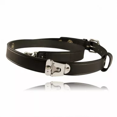 Boston Leather Model 6542 Firefighter's Radio Strap w/ Motorola Clip