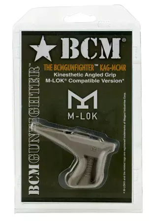 Bravo Company BCM Gunfighter Kinesthetic Angled Grip MOD 3 Polymer Flat Dark Earth M-LOK KAGMCMRFDE