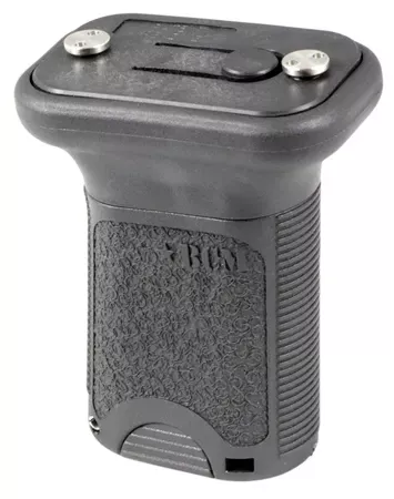 Bravo Company BCM Gunfighter Short Vertical Grip KeyMod Storage Compartment Polymer Black VGSKMBLK