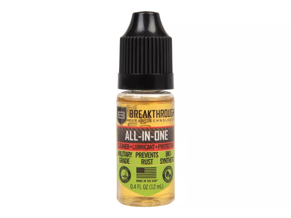 Breakthrough All-in-One (CLP) Gun Cleaner, Handguns/Rifles, 12ml