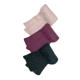 Broner Diamond Pattern Knit Scarf - Assorted Colors