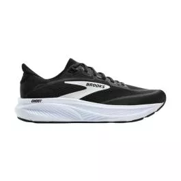 Brooks Running Men's Ghost 18 Running Shoes - Black/Grey/White - 9