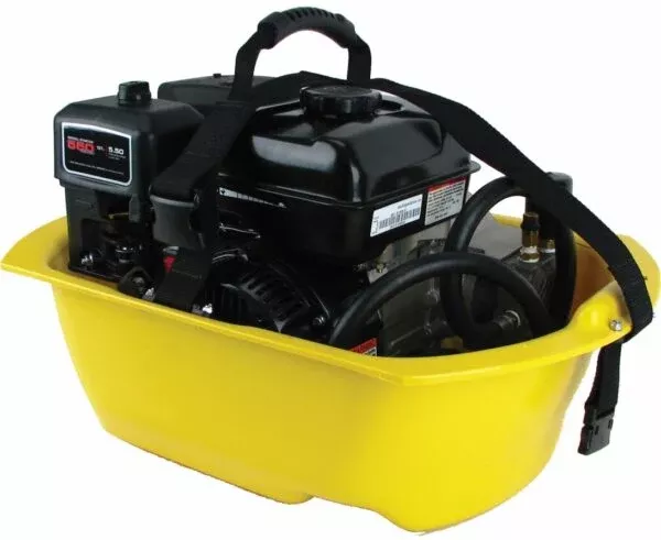 Brownie Third Lung Compressor/Motor Assembly UNIT ONLY | Models 285UO-AC1B / 285UO-AC1H / 390UO-AC2H | 7′ Width (Hose) | Engine 4HP – 5.5HP Honda | For Portable Diving Systems Without Intake or Regulator