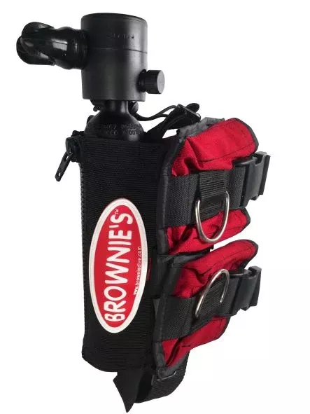 Brownie Third Lung Spare Air™ Complete Package for Brownie’s System | Model SPAREAIR-BTLKIT | 3cf Width | For Emergency SCUBA Air Supply Integration