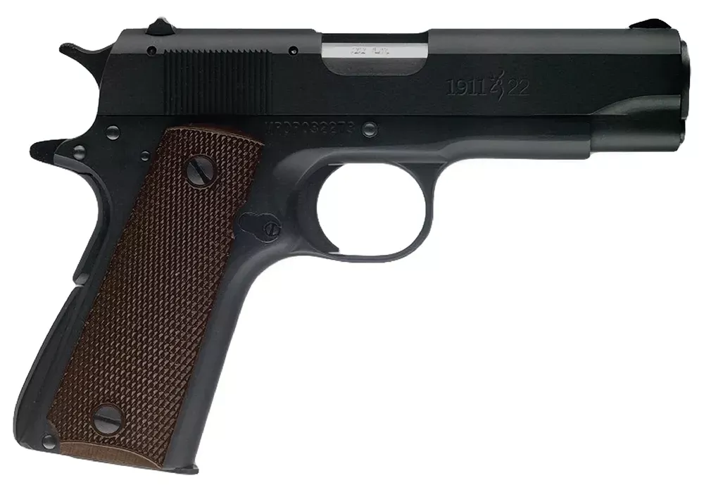 Browning 1911-22 A1 Compact *CA Compliant 22 LR Caliber with 3.63", 10+1, Matte Black Finish