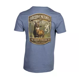 Browning Men's Typical SS T-Shirt - Blue - L