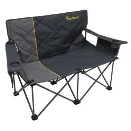 Browning Twin Falls Loveseat - Charcoal/Gray