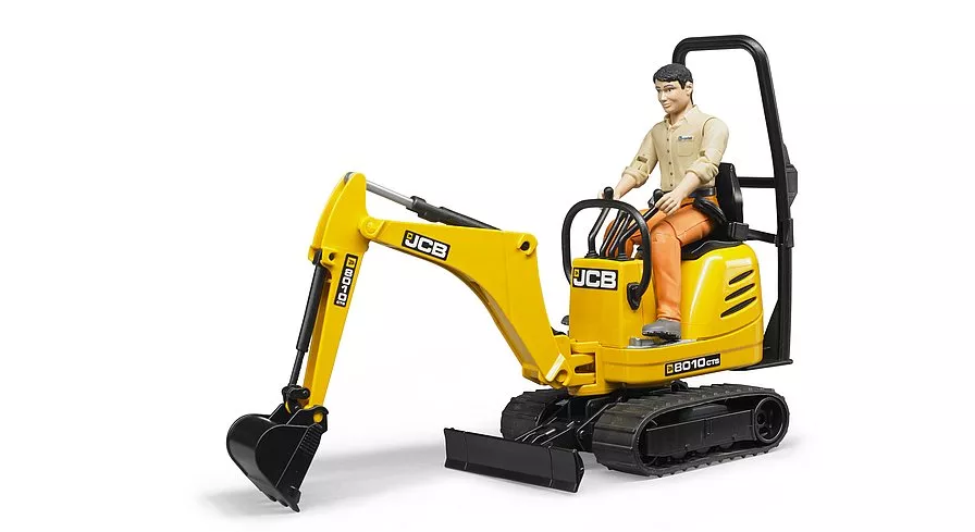Bruder JCB Micro Excavator 8010 CTS W/Man #62002