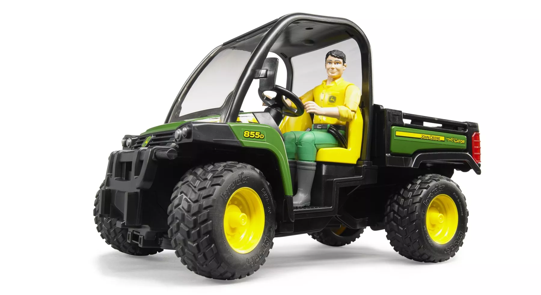 Bruder John Deere Gator XUV 855D w/ Driver #BT9812