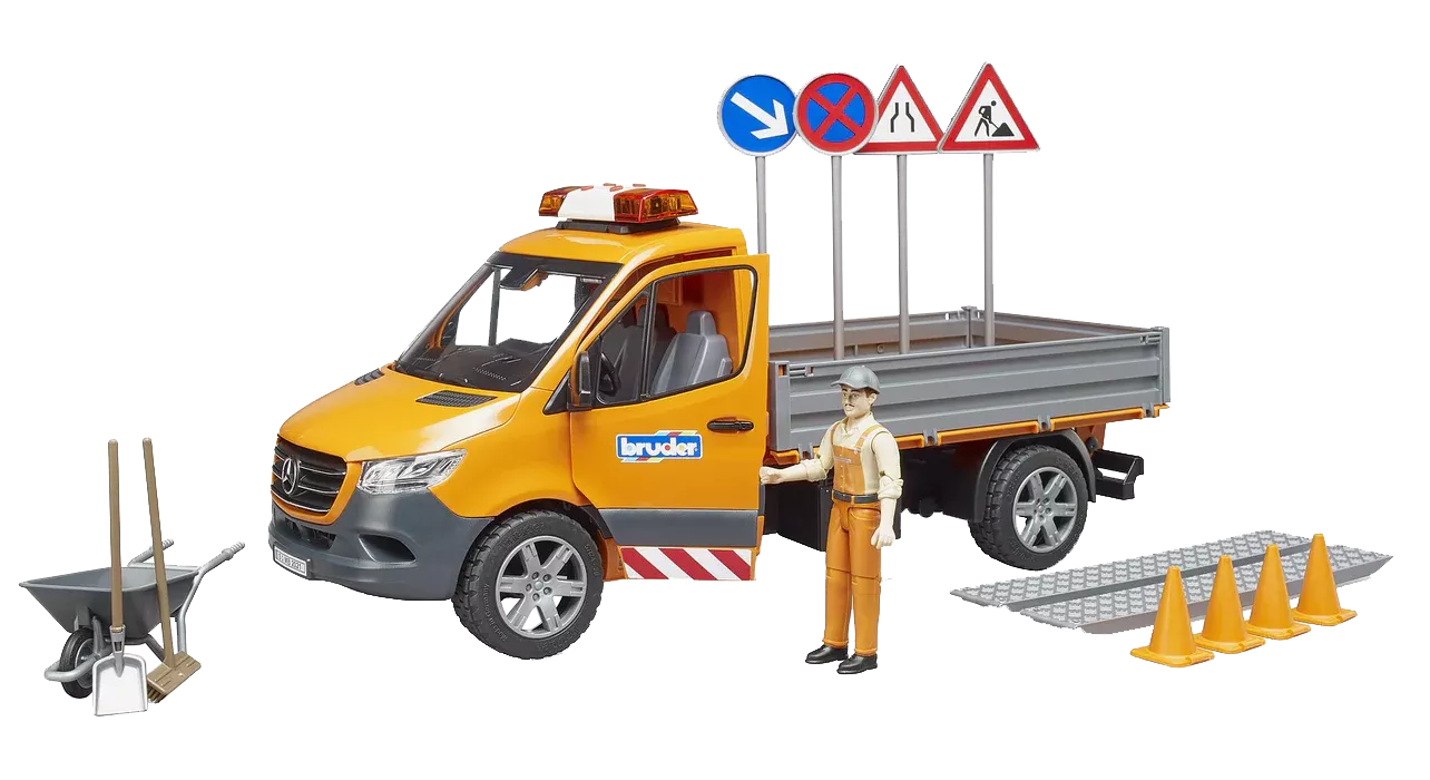 Bruder Pro Series MB Sprinter Municipal With Light And Sound Module #BT02677