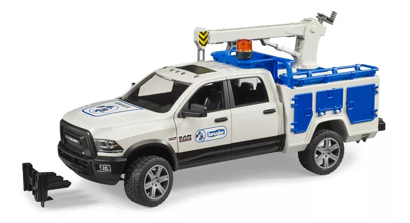 Bruder Ram 2500 Service Truck With Rotating Beacon #02509