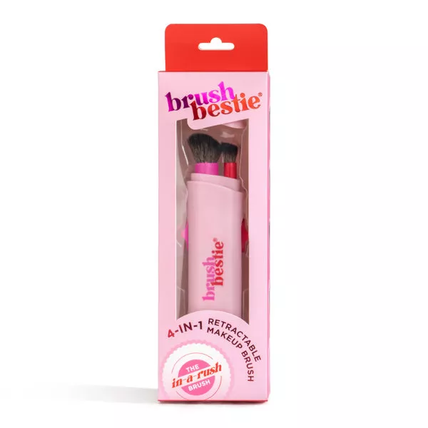 Brush Bestie 4 In 1 Retractable Makeup Brush #BB12