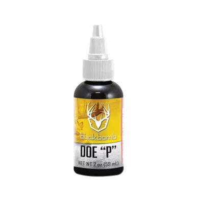 Buck Bomb Synthetic Doe "P" W/Wicks - 2 Ounces