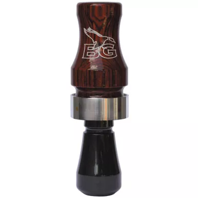 BUCK GARDNER DWPDN3CO/BLK DOUBLE CROSS DIAMONDWOOD WOOD/POLY DUCK CALL COCOABOLA/BLACK