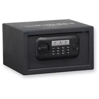 Bulldog Digital Pistol Vault Lockbox with Electronic Lock Black Standard