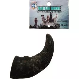 Bully Horn Water Buffalo Horn Dog Treat - S