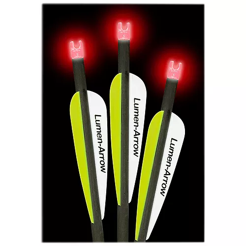 Burt Coyote 20″lumenok Carbon Bolt W/ Capture Nock 3 Pk.