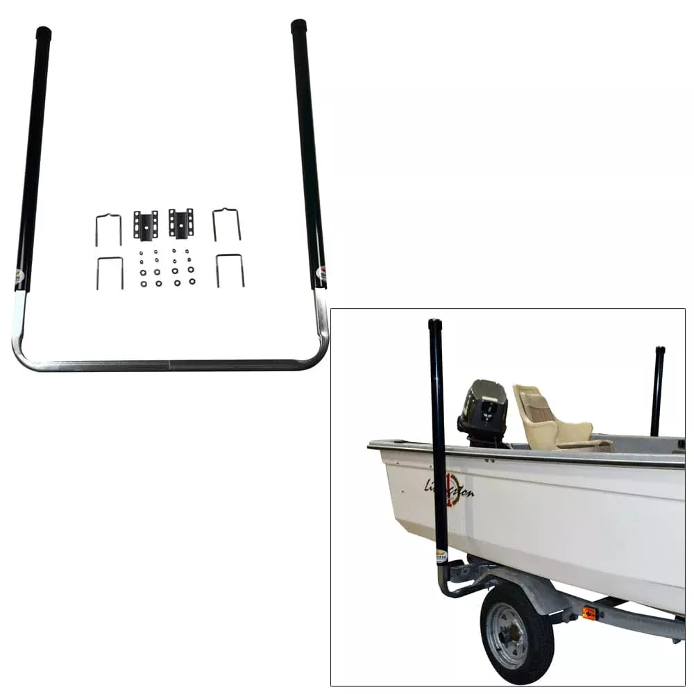 C.E. Smith 60″ PVC Post Guide-On w/Unlighted Posts – Black