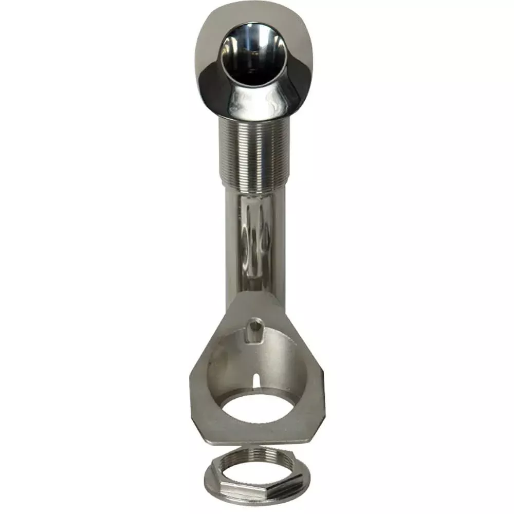 C.E. Smith 70 Series Screwless Flush Mount Rod Holder - 30 Degree - Stainless Steel - Cast Bottom - Black Liner - Boxed - 53678C
