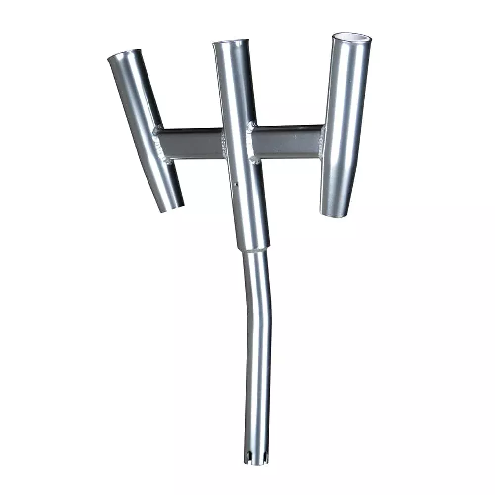 C.E. Smith Aluminum Angled Trident Rod Holder