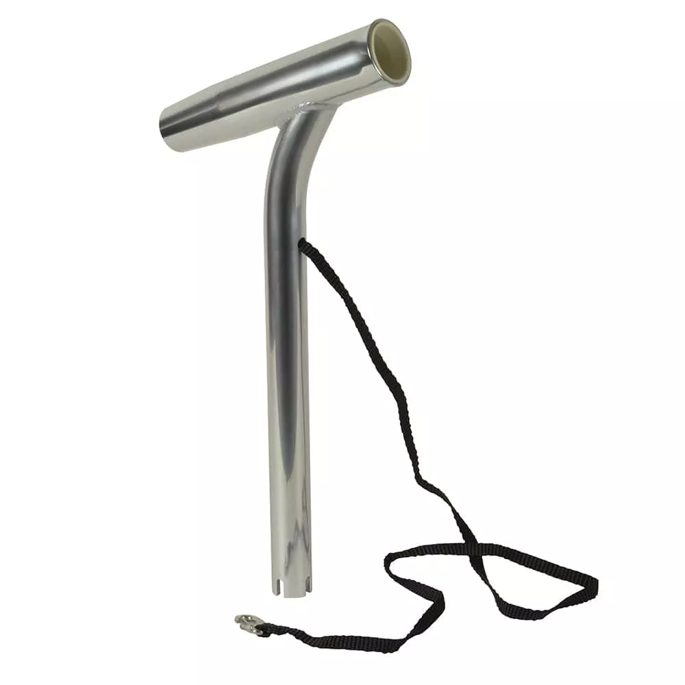 C.E. Smith Outrigger Rod Holder w/Liner & Strap – Aluminum