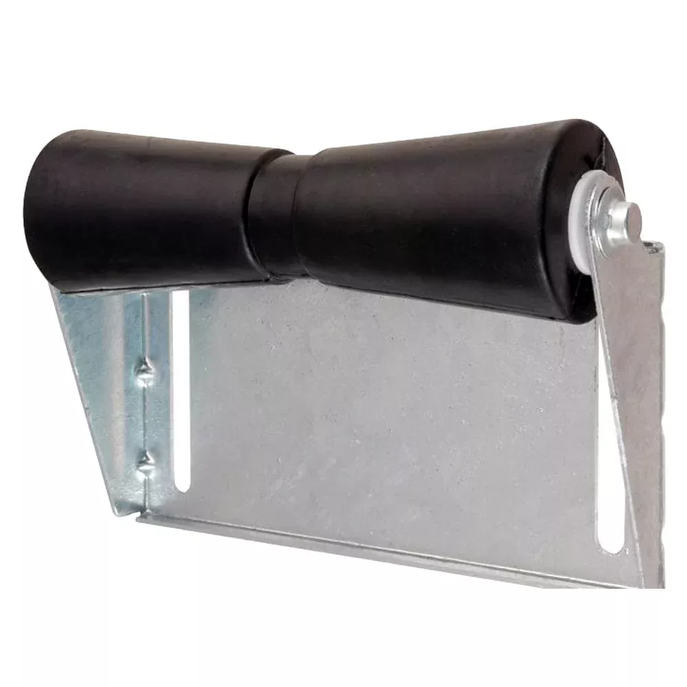 C.E. Smith Panel Bracket Assembly12″ Spool Roller – Black