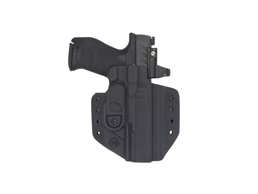 C&G OWB Holster, Fits Walther PDP 4.5", RH, Black, Right