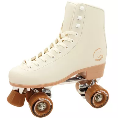 C SEVEN Adults Cute Vanilla Ice Cream Roller Skates (C7-RSU-VANI)