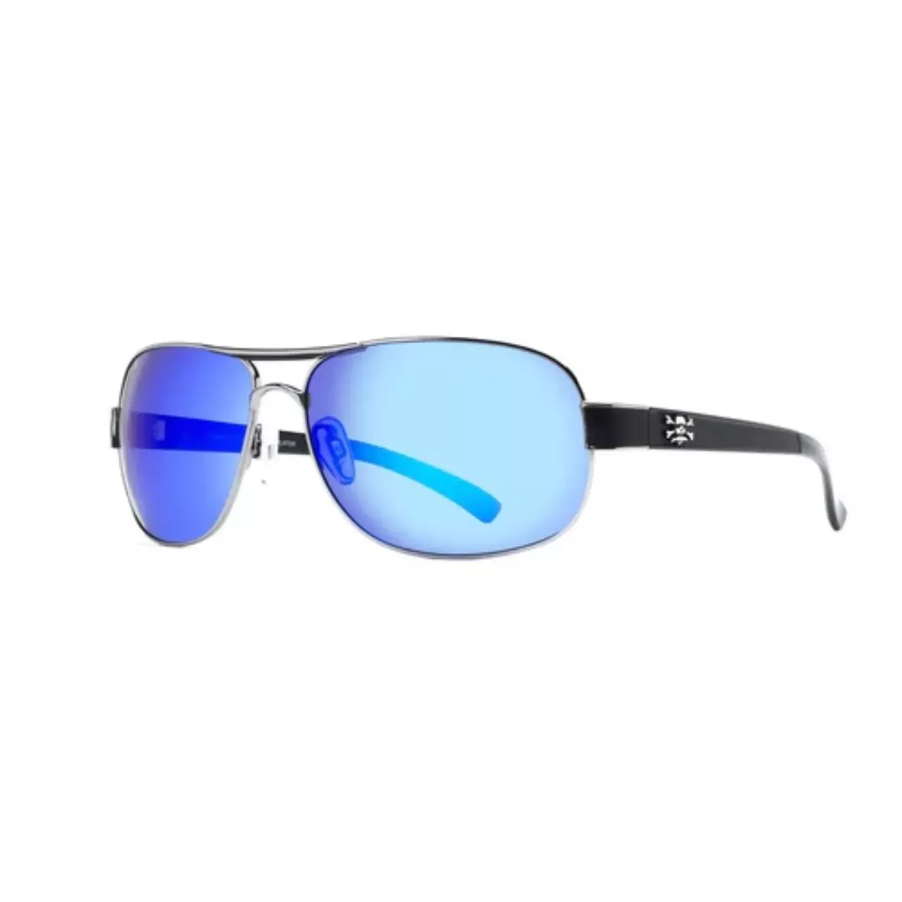 Calcutta Regulator Sunglasses - Black/Blue Mirror