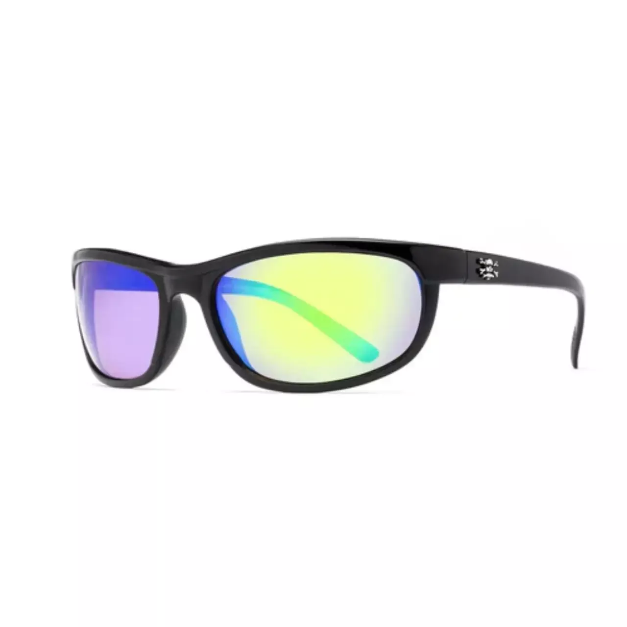 Calcutta Rock Pile Sunglasses – Matte Black/Green Mirror