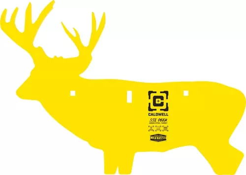 Caldwell Ar500 Deer Target - 3/8"Ar500 Steel Yellow