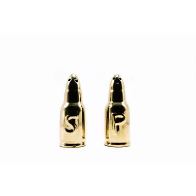 Caliber Gourmet CBG-1036 Bullet Salt & Pepper Shakers