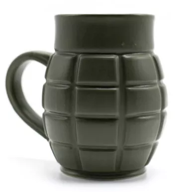 Caliber Gourmet CBG-M-1043 Grenade Coffee Mug