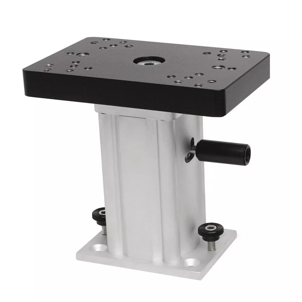 Cannon Aluminum Swivel Base Downrigger Pedestal – 6″