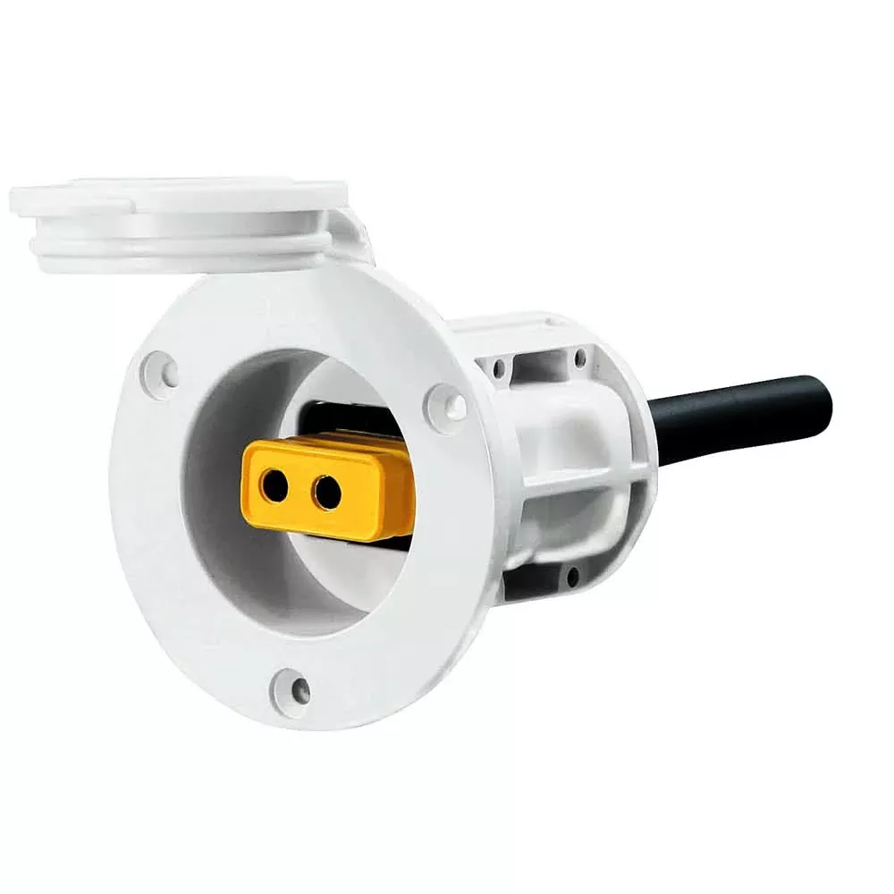 Cannon Flush Mount Power Port - White - 1903013