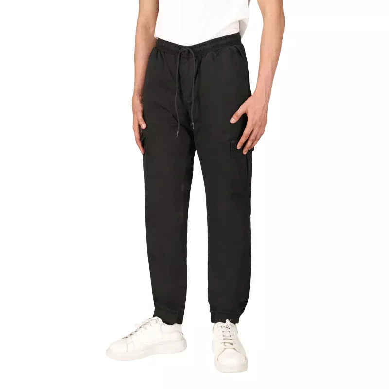 Cargo Stretch Jogger Pants|Black&Caramel|Small&Medium&Large&X-Large
