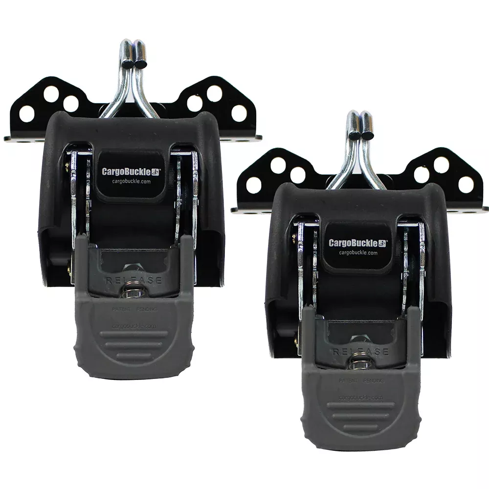 CargoBuckle Universal Ladder Rack Tie-Down System - 2" Retractable Tie-Down - 1 Pair [F153180]