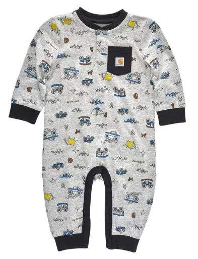 Carhartt Boys’ Long-Sleeve Printed Coverall (Infant) #CM8750