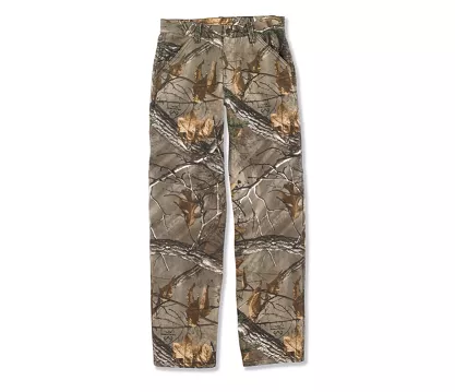 Carhartt Boys’ Washed Camo Dungaree
