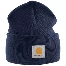 Carhartt Iconic A18 Watch Cap Beanie - Navy