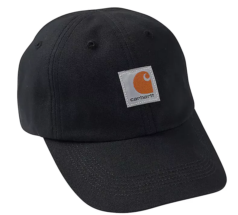 Carhartt Infant Signature Canvas Cap – Black #CB8900
