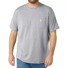 Carhartt Men's Force Relaxed T-Shirt - Heather Gray - S
