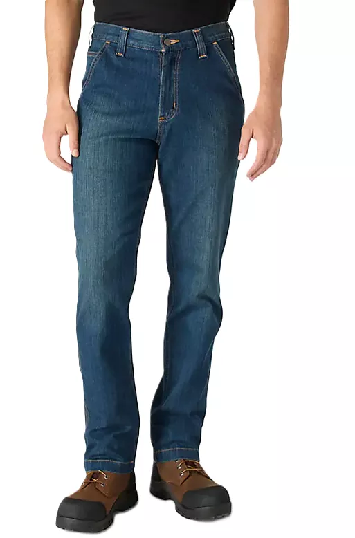 Carhartt Men’s Relaxed Straight Rugged Flex Denim Dungaree #102808