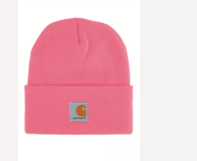 Carhartt Toddler Acrylic Watch Hat – Pink Lemonade #CB8905