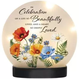 Carson Home Accents Deeply Loved LED Table Decor