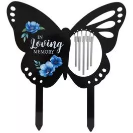 Carson Home Accents In Loving Memory Chime Stake