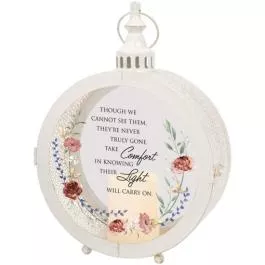 Carson Home Accents Never Gone LED Round Lantern