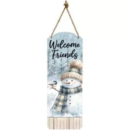 Carson Home Accents Winter Snowman Wall Decor