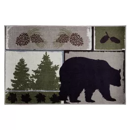 Carstens Indoor Rug - 2' x 3' - Vintage Bear