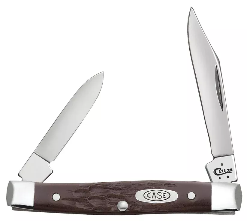 Case Knife Brown Synthetic Pen Knife #00083